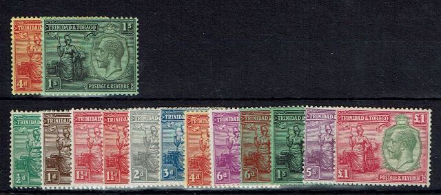 Image of Trinidad & Tobago SG 216/29 LMM British Commonwealth Stamp